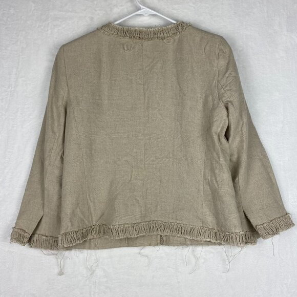 Michael Kors Jacket Womens Size 6 Lightweight Casual Pockets Ladies Short Jacket - Picture 2 of 12